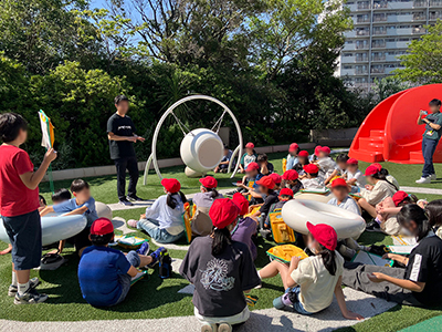Study Session on Inclusive Playground Equipment with a Neighboring Elementary School